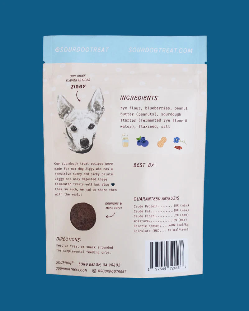 Berry Blessed - Blueberry Sourdough Dog Treats - Image 5