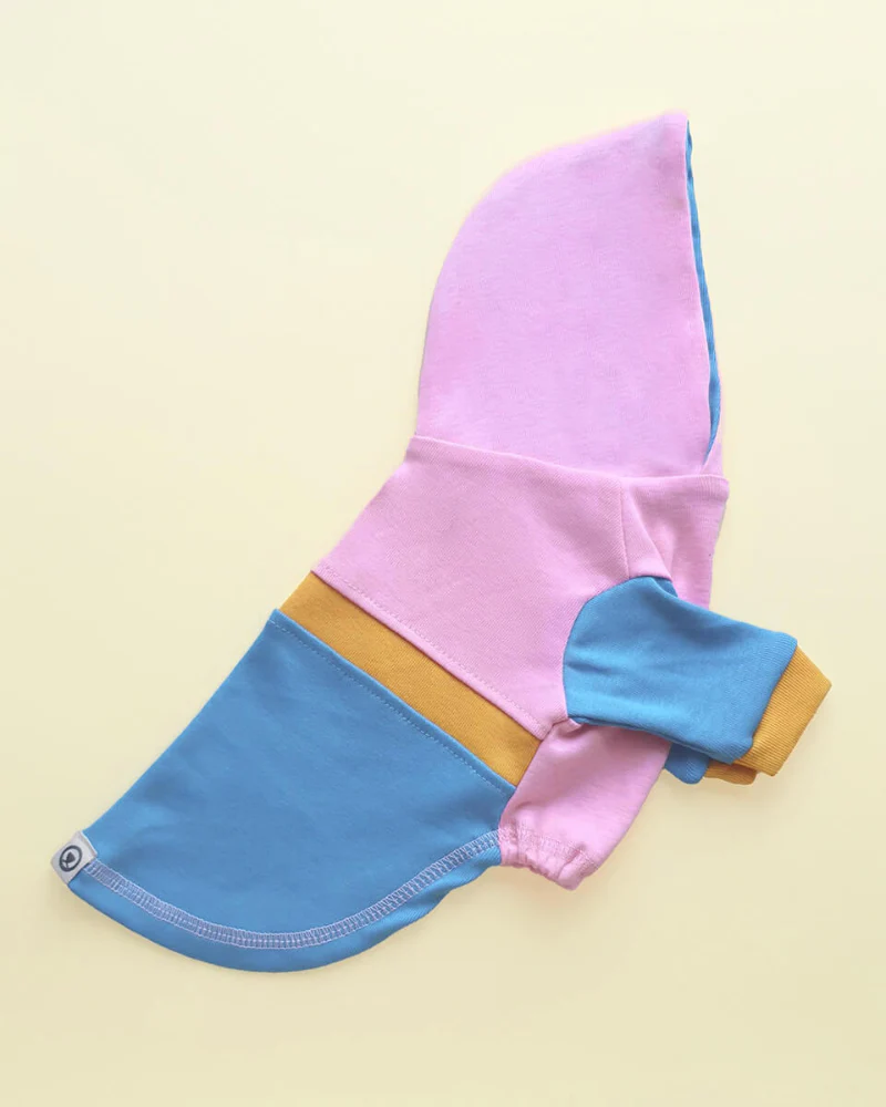 Berry Fun Organic Cotton Dog Hoodie (FINAL SALE)