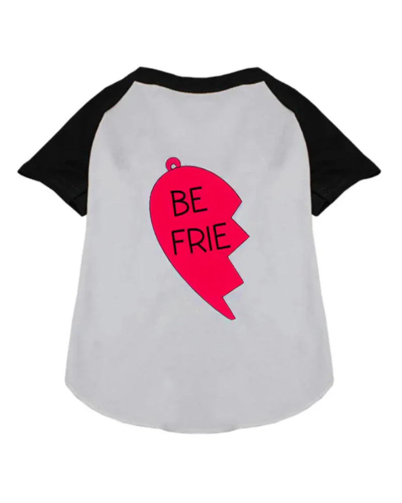 *Best Friends* Graphic Dog T-Shirt (Left Heart) (FINAL SALE) - Image 2