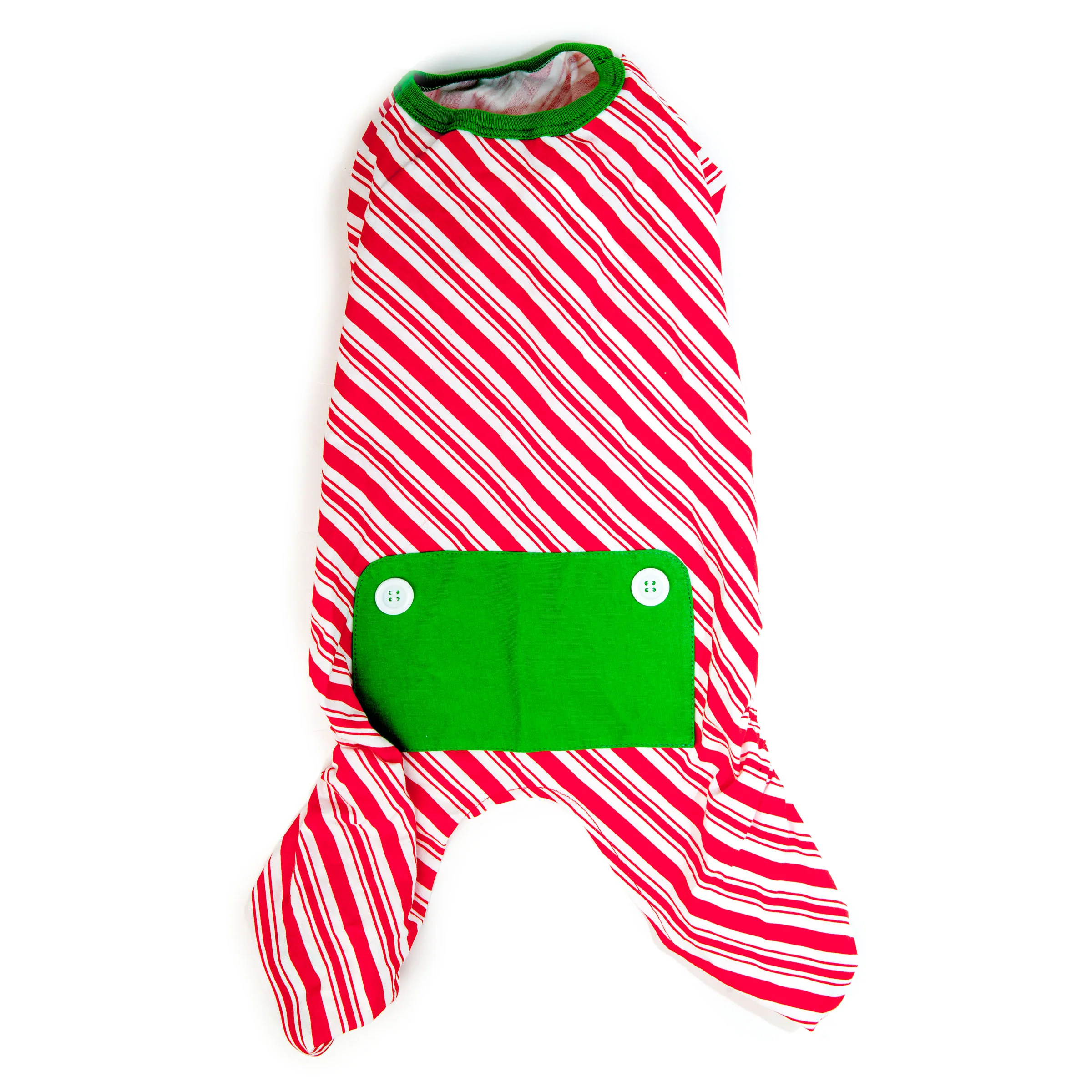 BEST FURRY FRIENDS | Red and White Striped Holiday PJs - Image 3