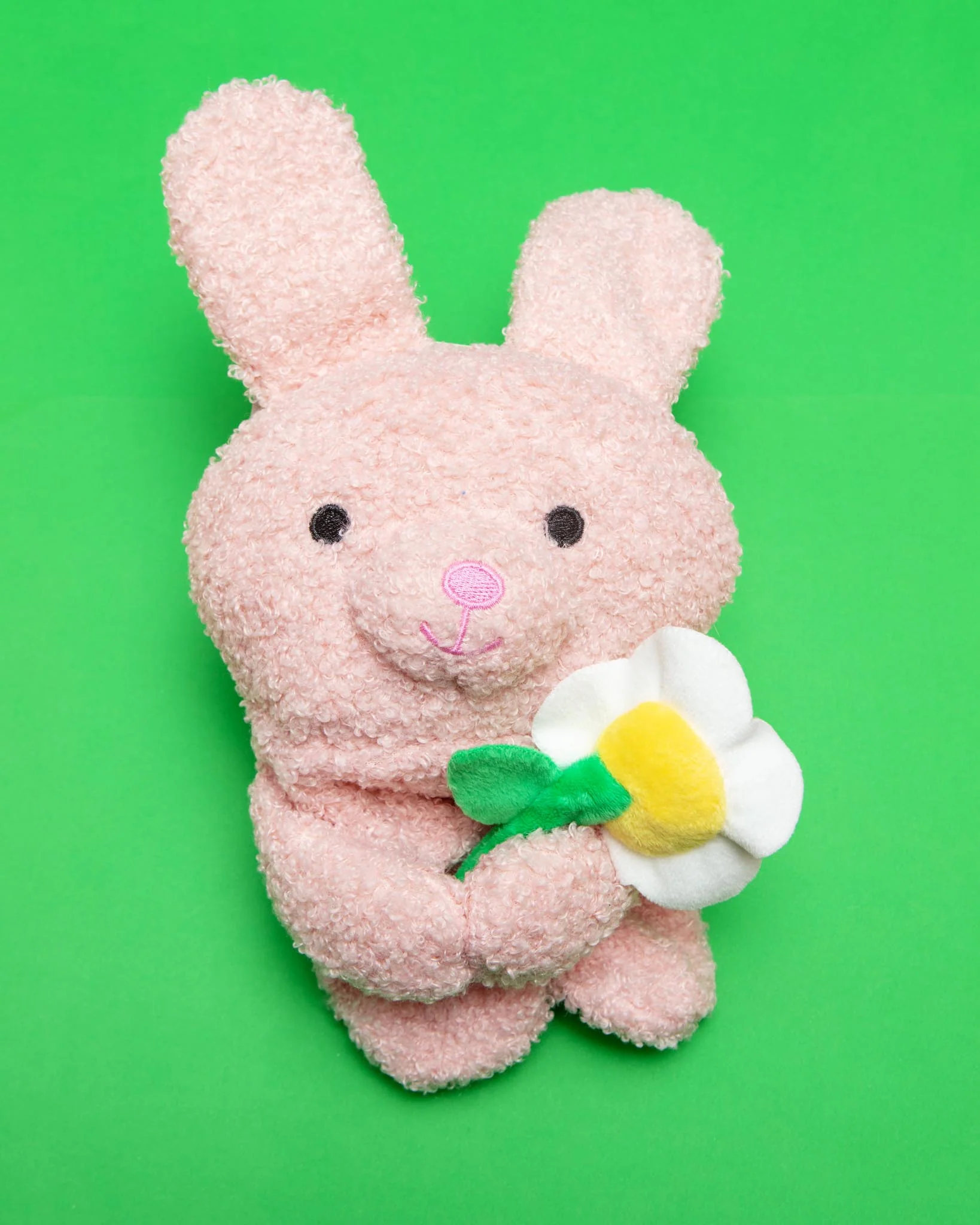 Betty Bunny Wabbit Flattie Crinkly & Squeaker Dog Toy (13")