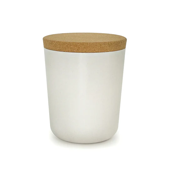 Biobu Claro Storage Jar in White - Image 2