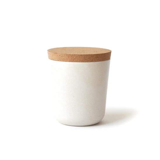Biobu Claro Storage Jar in White - Image 3