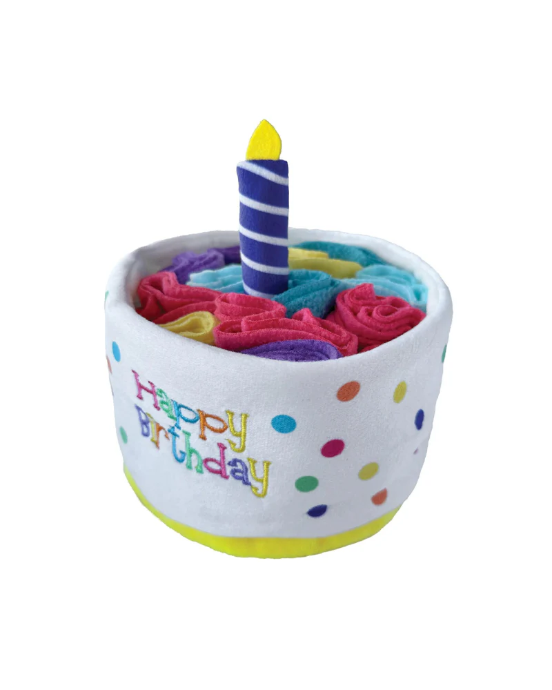Birthday Cake Snuffle Dog Toy - Image 4