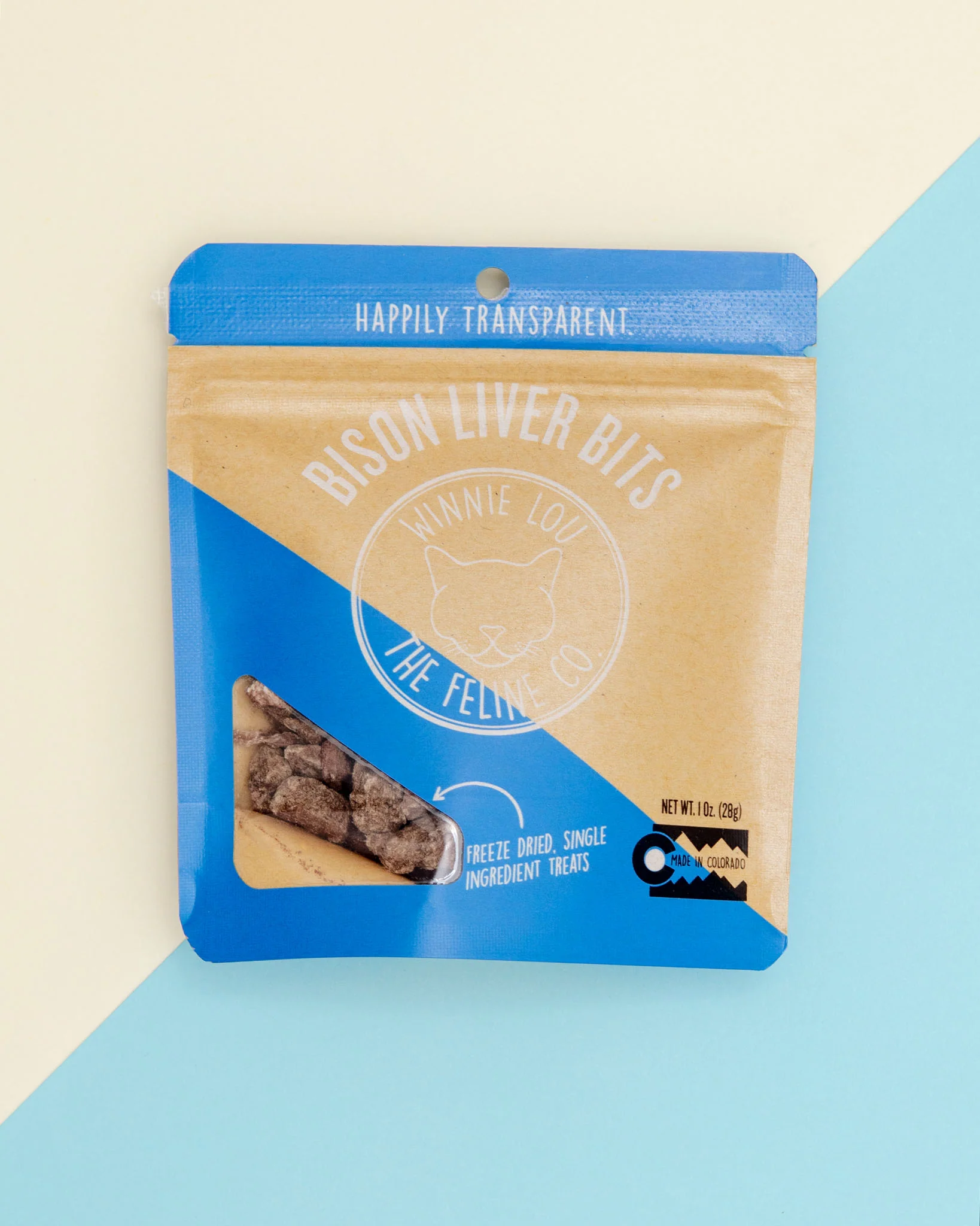 Bison Liver Bits Cat Treats