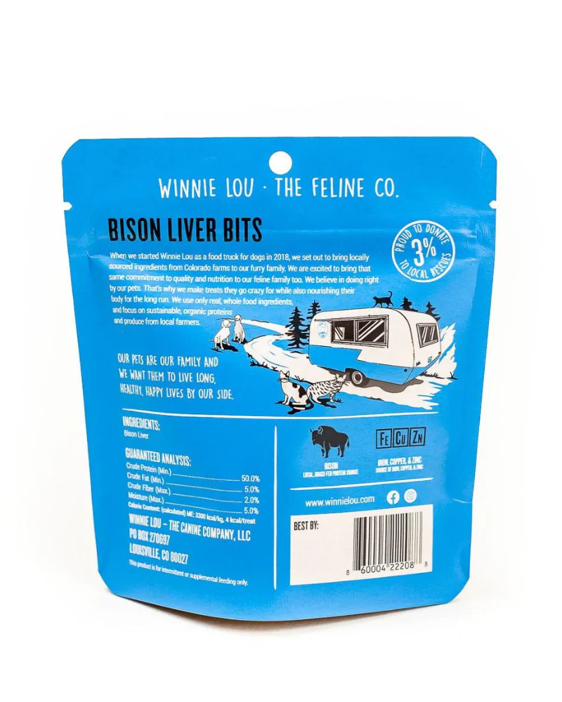 Bison Liver Bits Cat Treats - Image 6