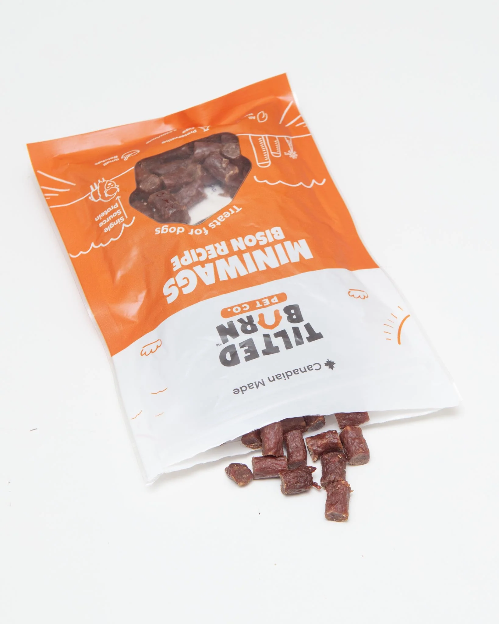 Bison Mini Wags Dog Treats - Image 2