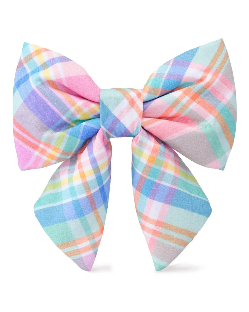 Blooming Plaid Lady Dog Bow (FINAL SALE) - Image 2