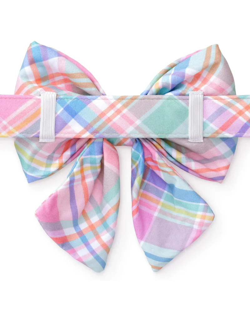 Blooming Plaid Lady Dog Bow (FINAL SALE) - Image 3