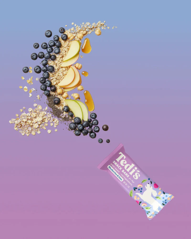 Blueberry & Oat Snack Bar Dog Treat - Image 4