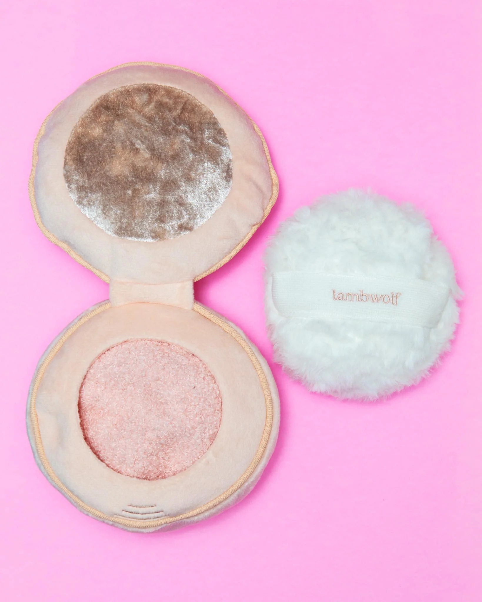 Blush Burrow + Snuffle Dog Toy