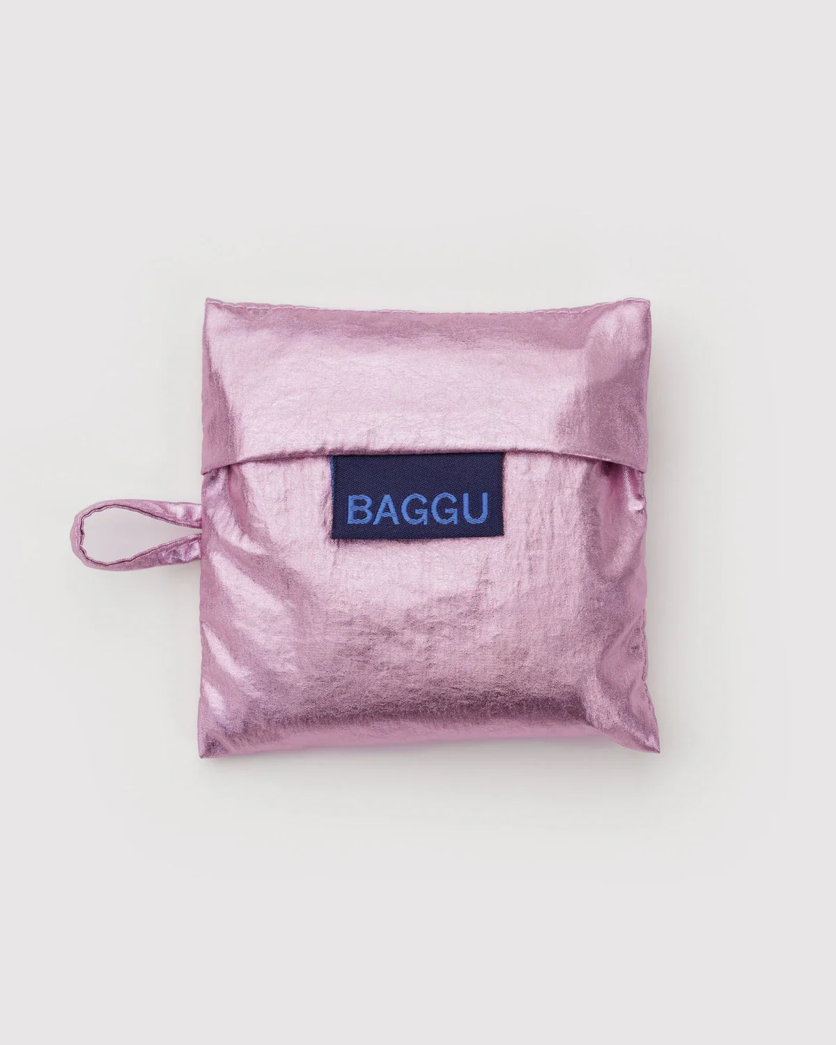 Blush Metallic Baby Baggu Reusable Bag (FINAL SALE) - Image 3