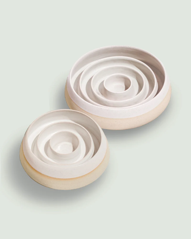 Bo Ceramic Slow Feeder Dog Bowl - Image 5