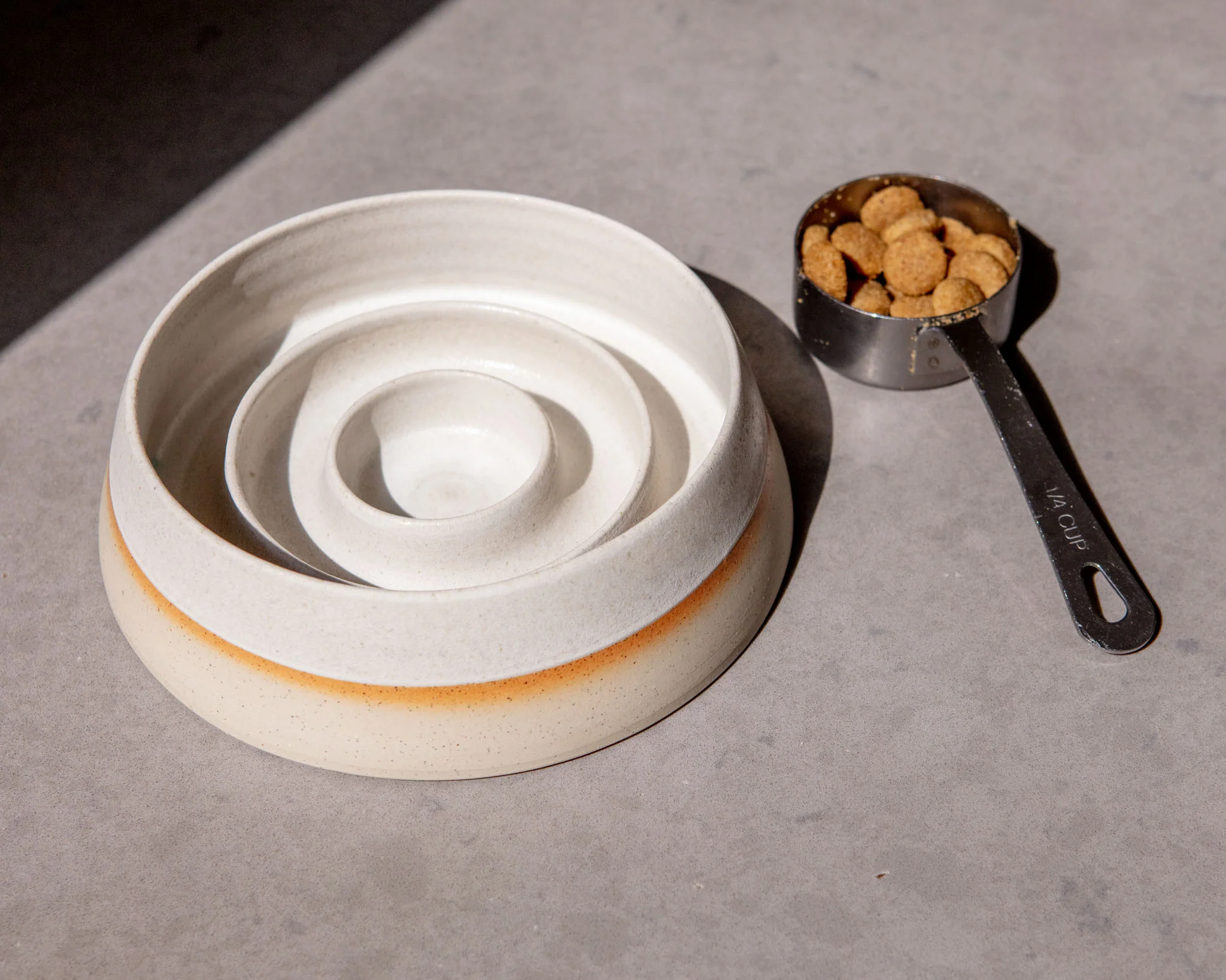 Bo Ceramic Slow Feeder Dog Bowl - Image 6