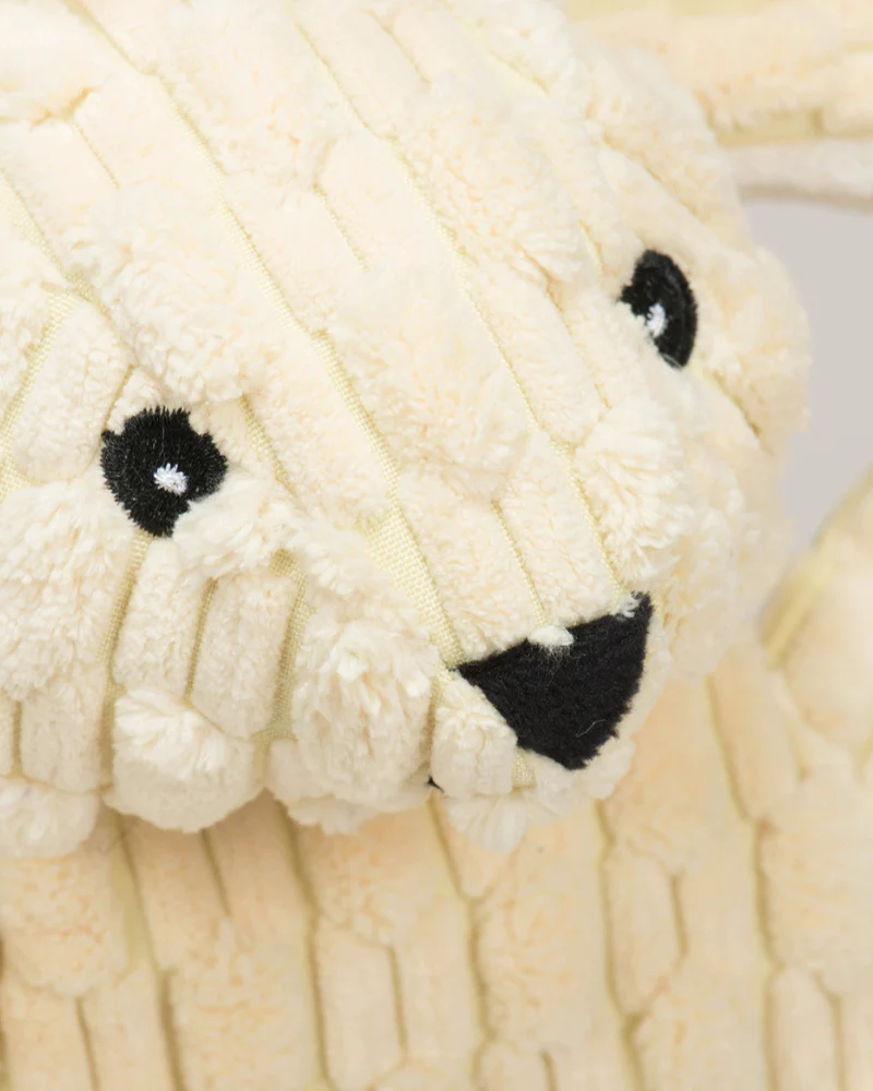 Bobbi the Bunny Huggleflatties Dog Toy - Image 2