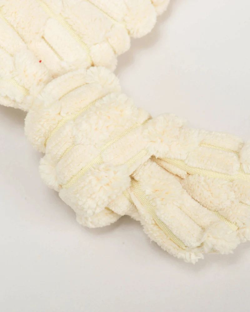 Bobbi the Bunny Huggleflatties Dog Toy - Image 3