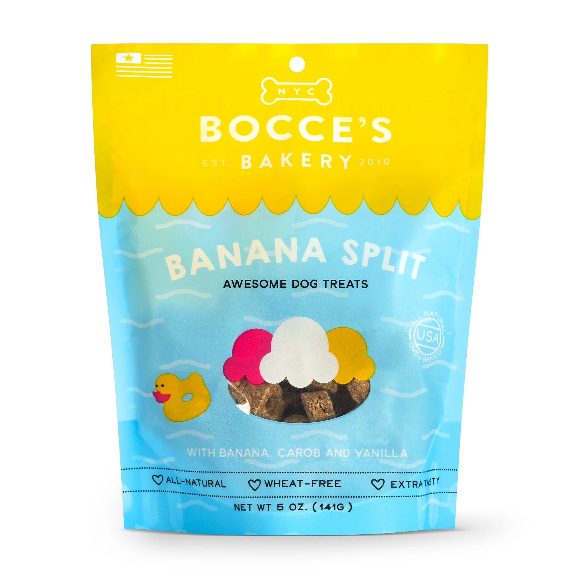 BOCCE'S BAKERY | Banana Split Dog Treats