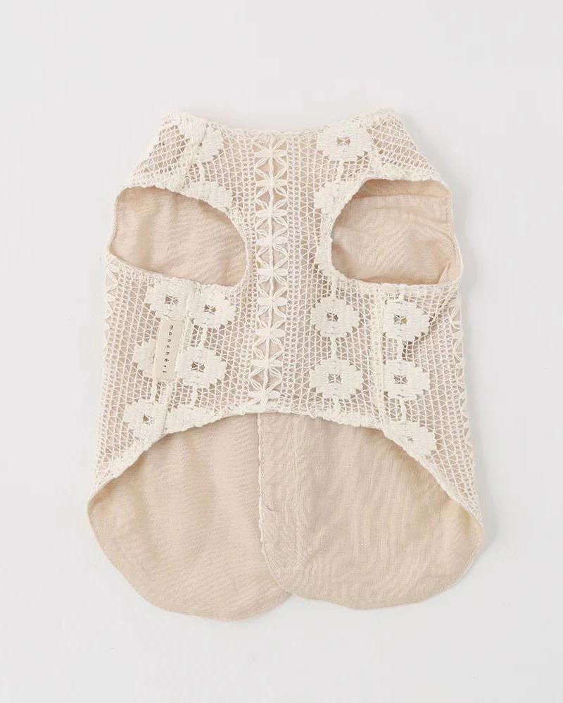 Boho Lace Dog Vest - Image 5