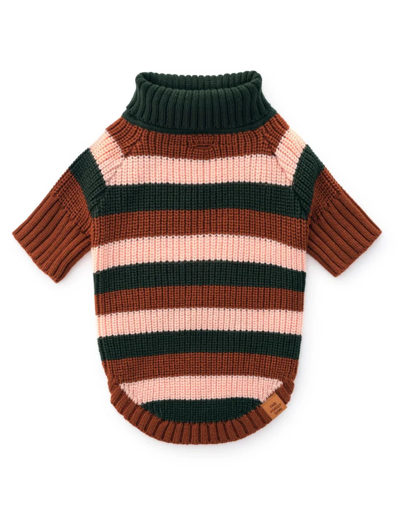 Bold Stripe Dog Sweater (FINAL SALE) - Image 2