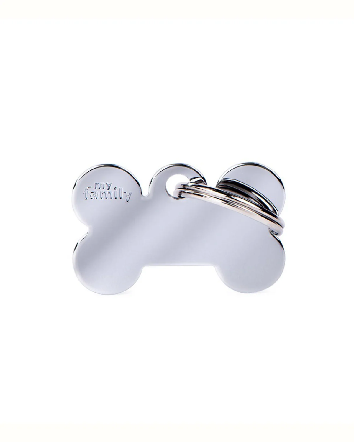 Bonne Bone in Chrome Custom Pet ID Tag - Image 6