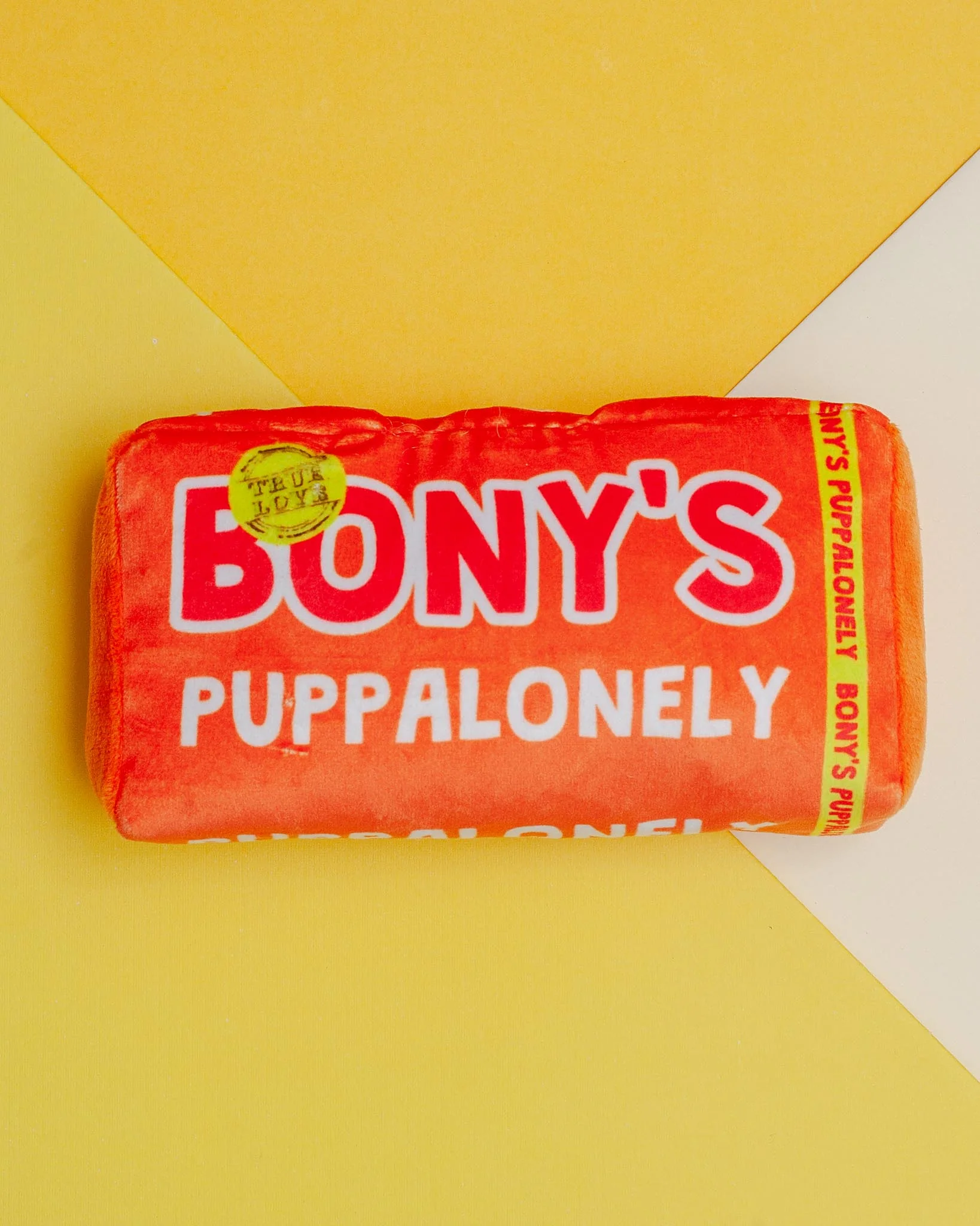 Bony's Puppalonely Squeaky Plush Dog Toy