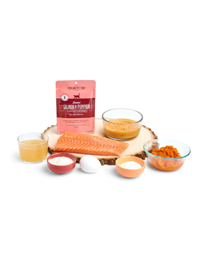 Boots' Salmon N' Pumpkin Cat Meal Pouch - Image 3