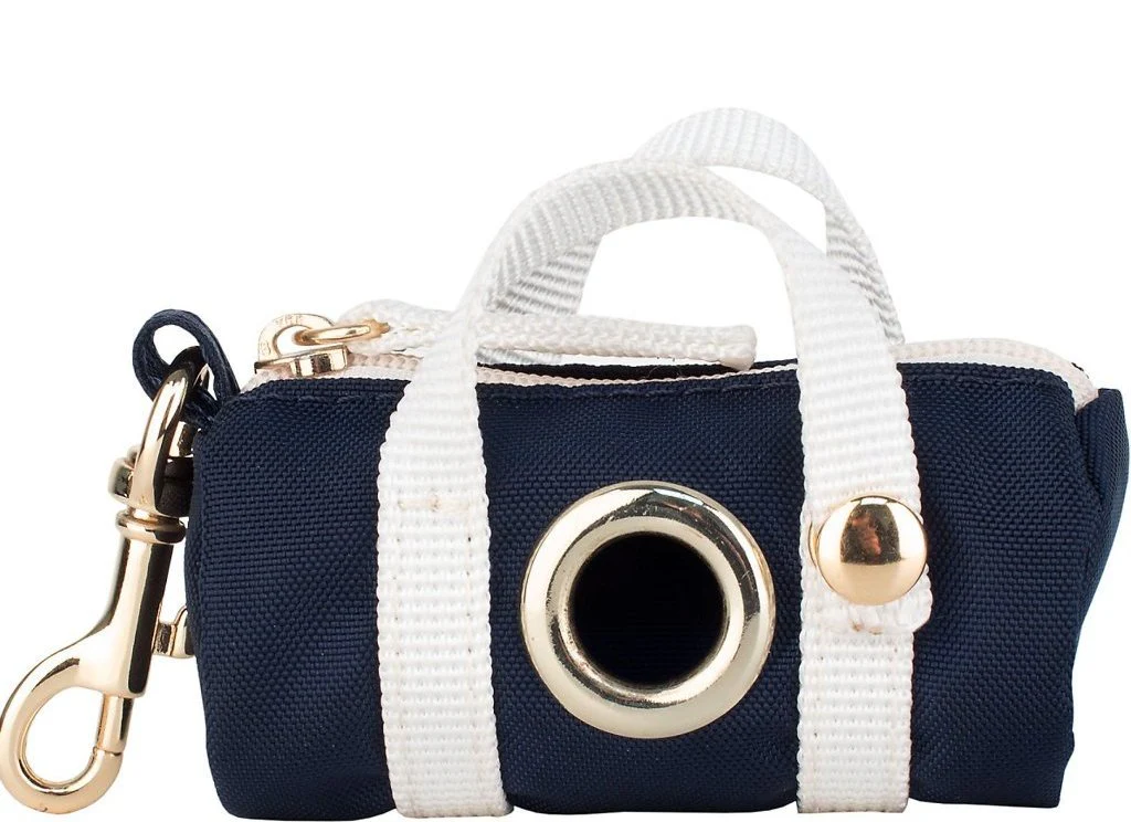 BOULEVARD | Toto Poop Bag Holder in Navy - Image 2