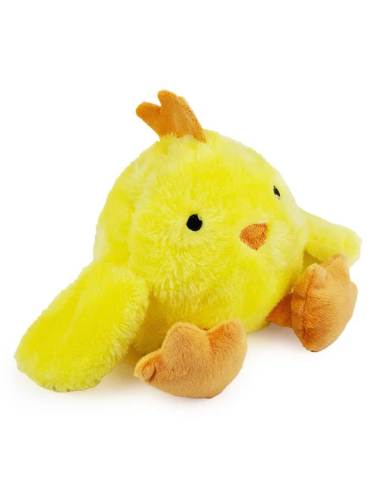 Bouncy Chick Crinkle Squeaker Dog Toy (5") - Image 2