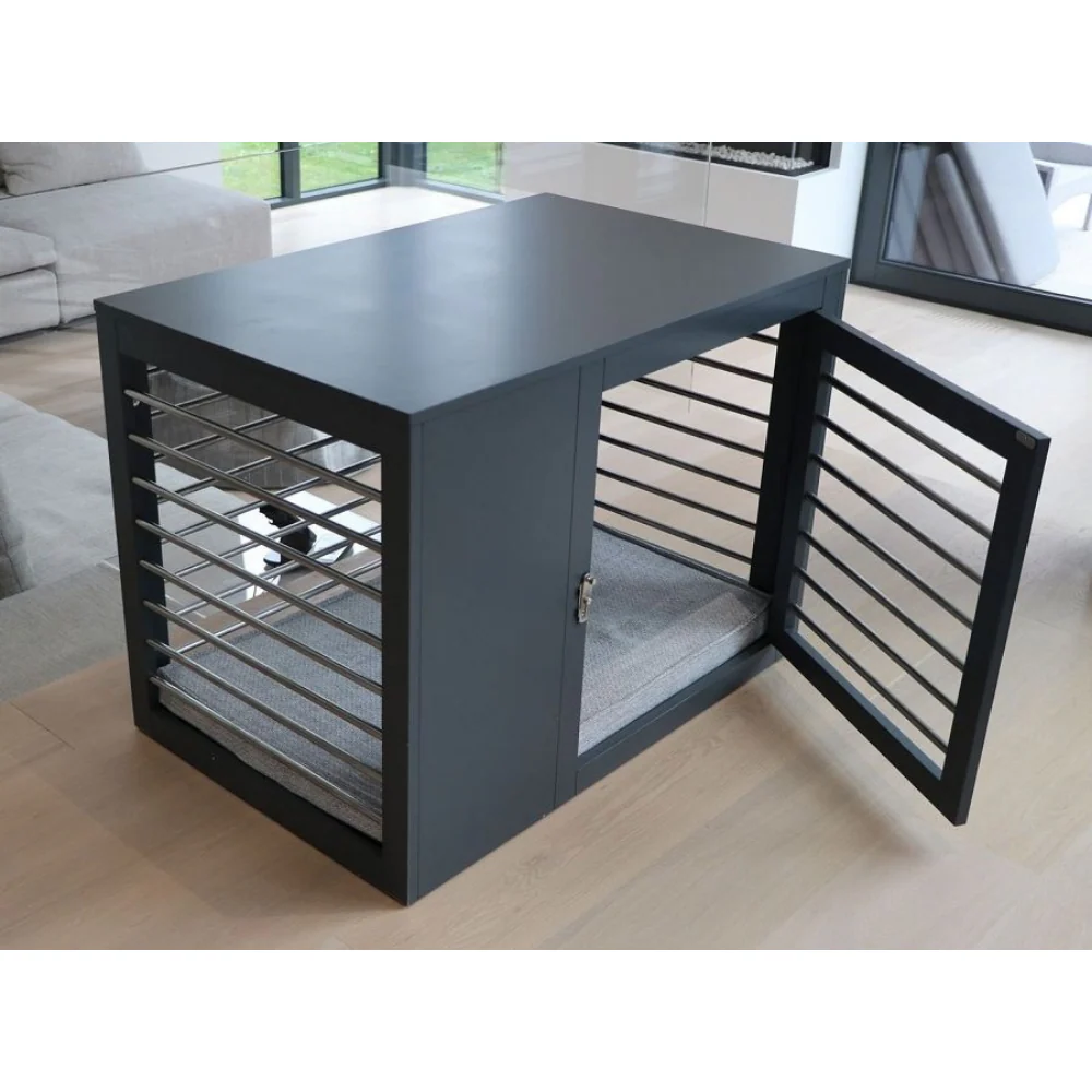 Moderno Dog Crate in Grey<br>(Direct Ship) - Image 5