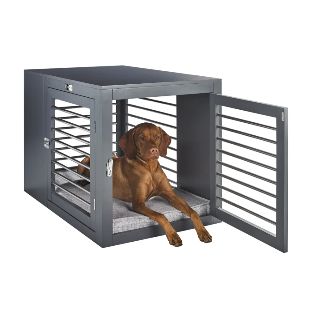 Moderno Dog Crate in Grey<br>(Direct Ship) - Image 6