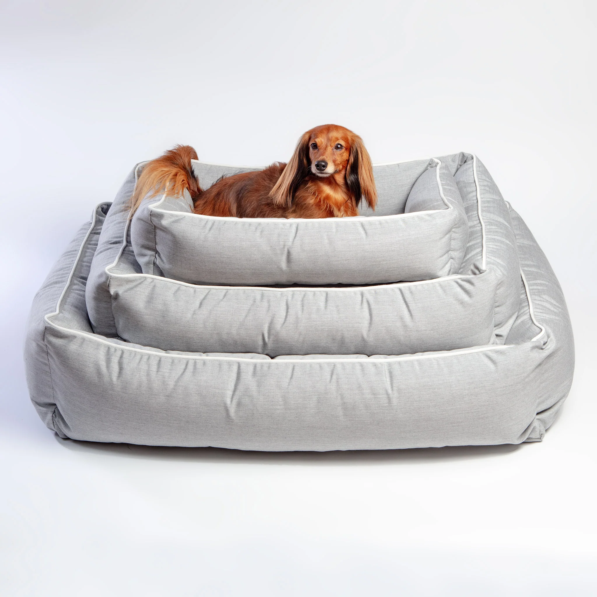 Urban Lounger Dog Bed in Heather Grey (Direct-Ship) - Image 3