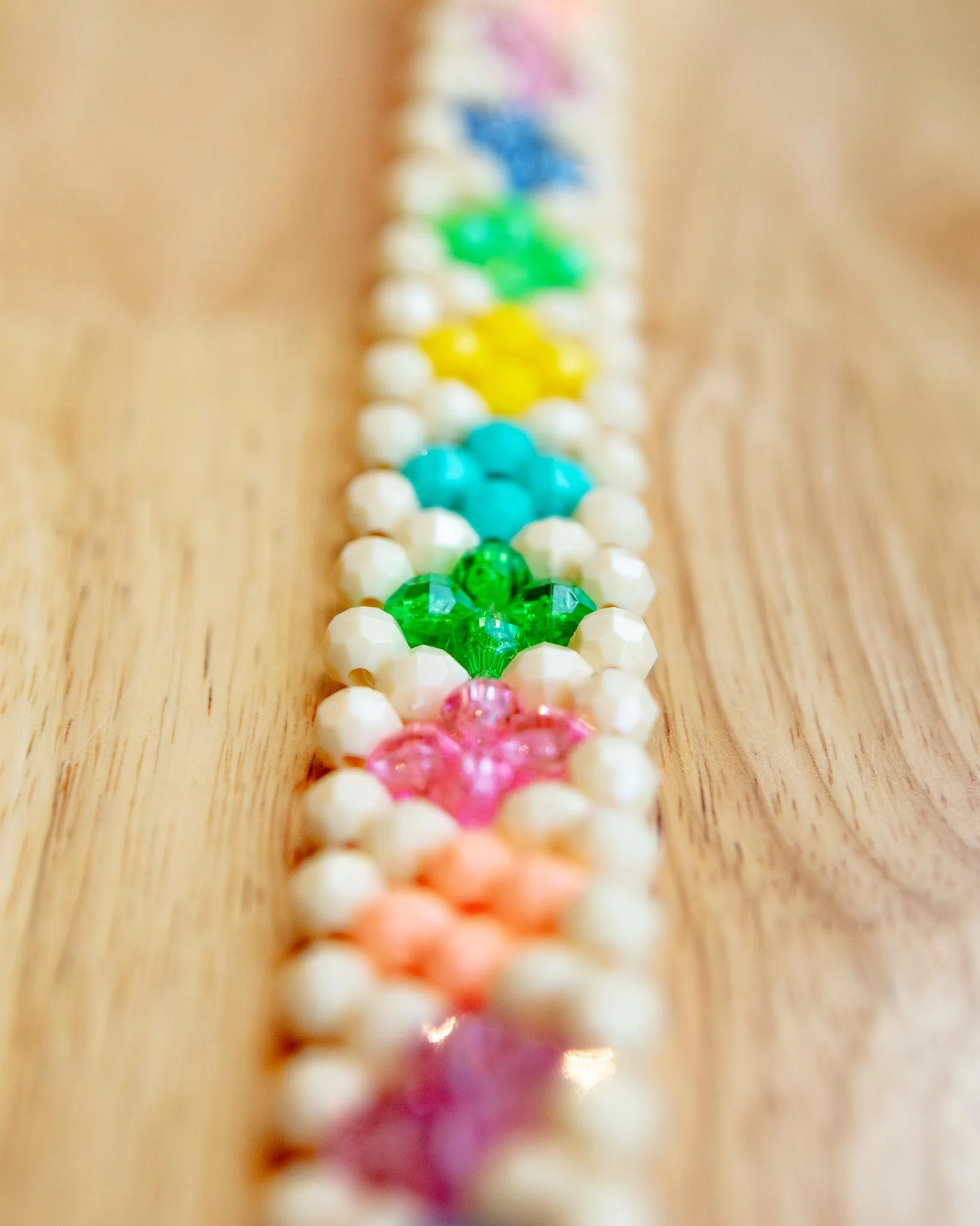 Broadway Beaded Dog Collar in Matinee (Made in the USA) - Image 4