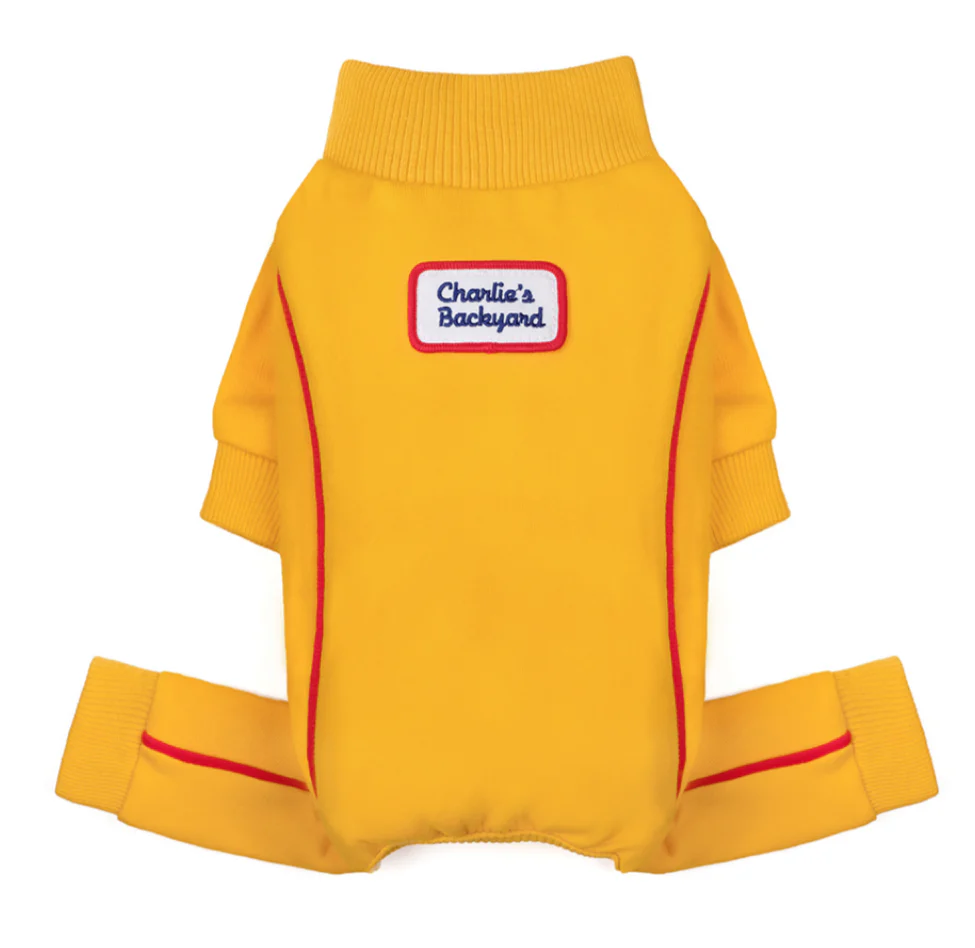 Bruce Warmer Dog Onesie in Yellow << FINAL SALE >> - Image 4
