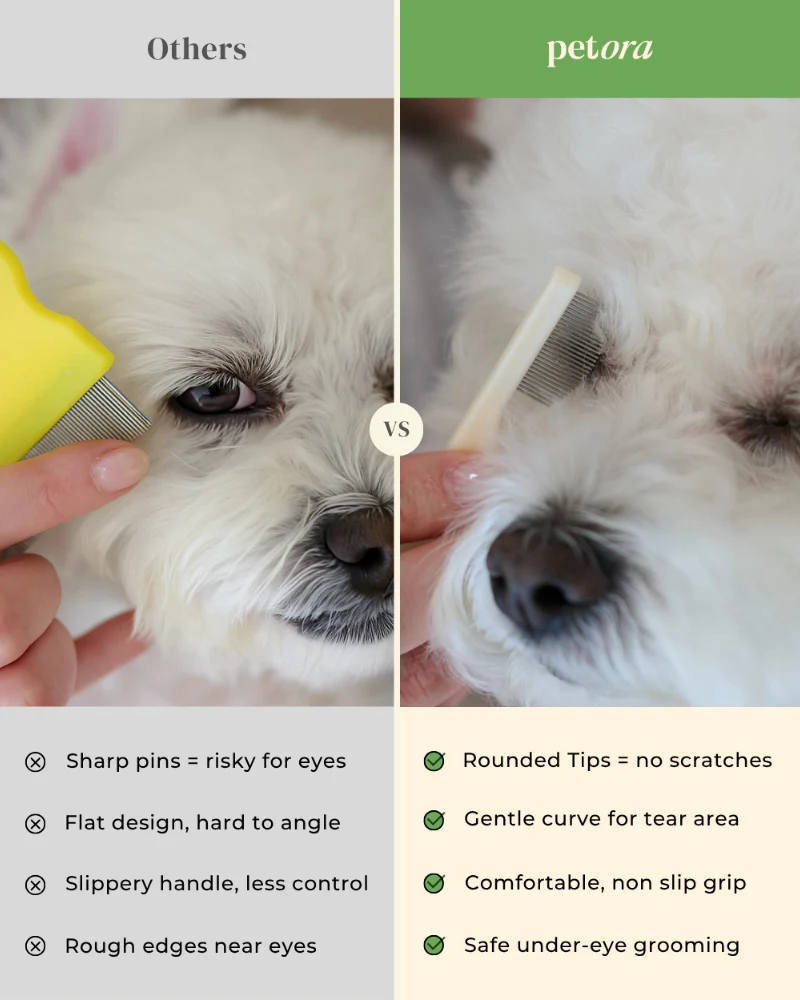 Brush on Me Pet Facial & Eye Comb - Image 3