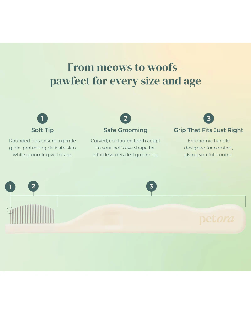 Brush on Me Pet Facial & Eye Comb - Image 6