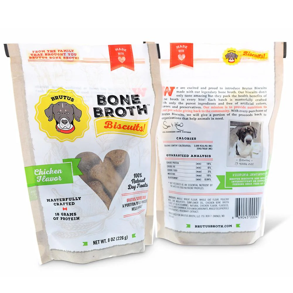 BRUTUS BONE BROTH | Bone Broth Biscuits in Chicken Flavor - Image 2