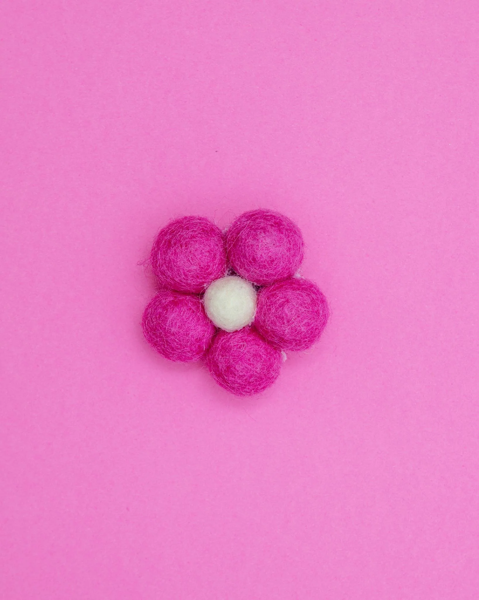 Bubble Dog Collar Flower in Pink (Made in the USA)