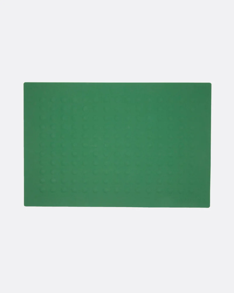 Bubbles Dog Placemat in Forest Green - Image 2