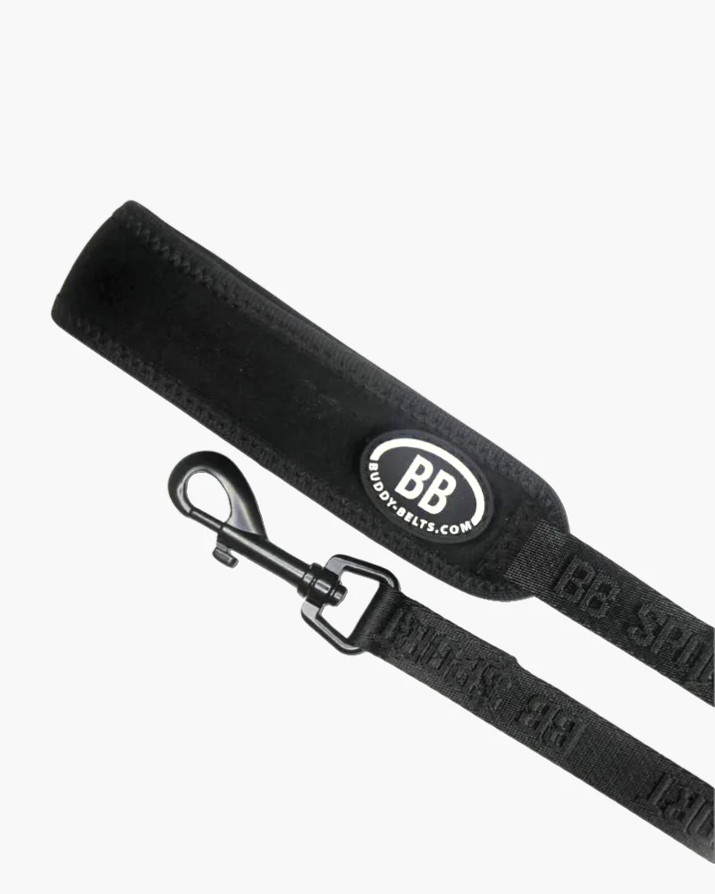 Buddy Belt Sport Leash in Black - Image 2