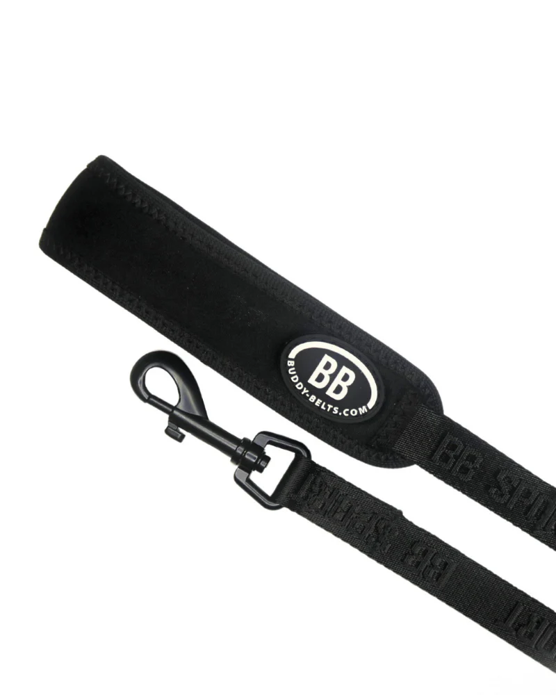 Buddy Belt Sport Leash in Black - Image 4