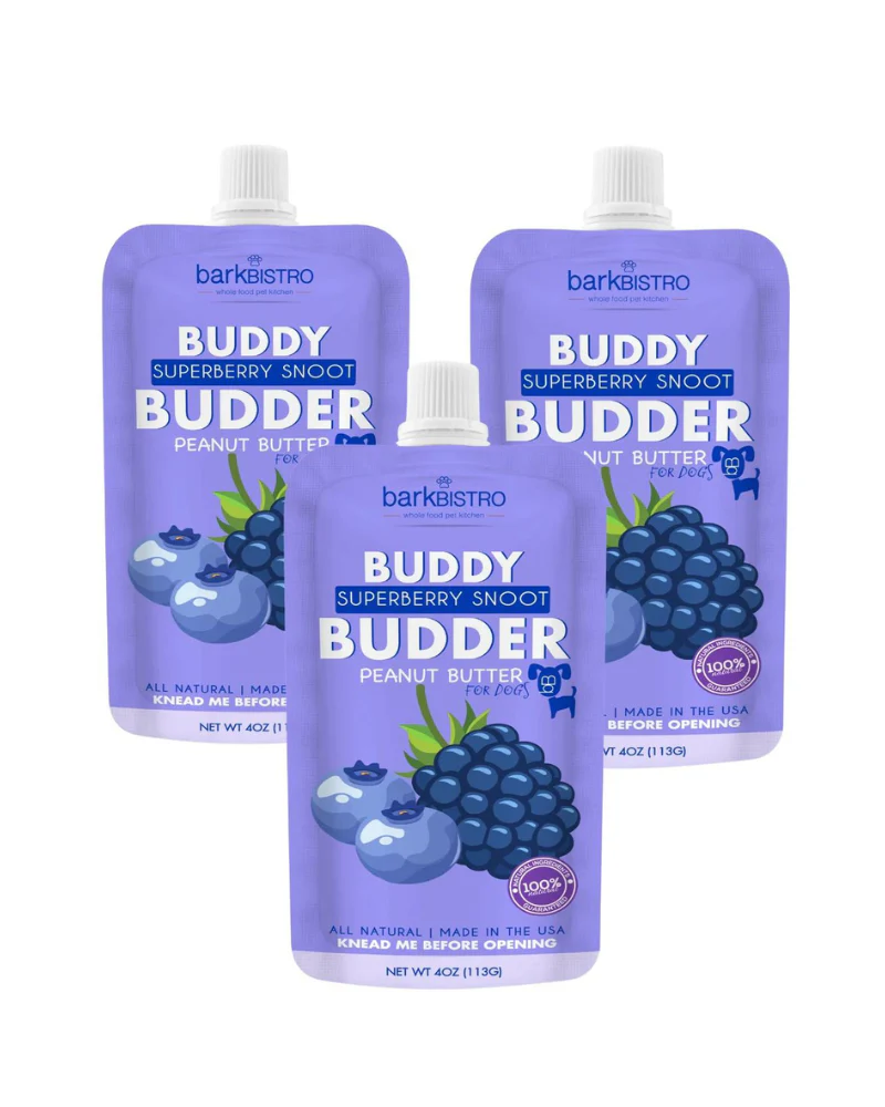 Buddy Budder Peanut Butter Squeeze Pack for Dogs (Made in the USA) - Image 17