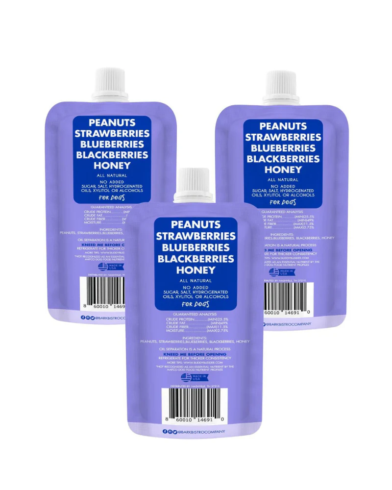 Buddy Budder Peanut Butter Squeeze Pack for Dogs (Made in the USA) - Image 18