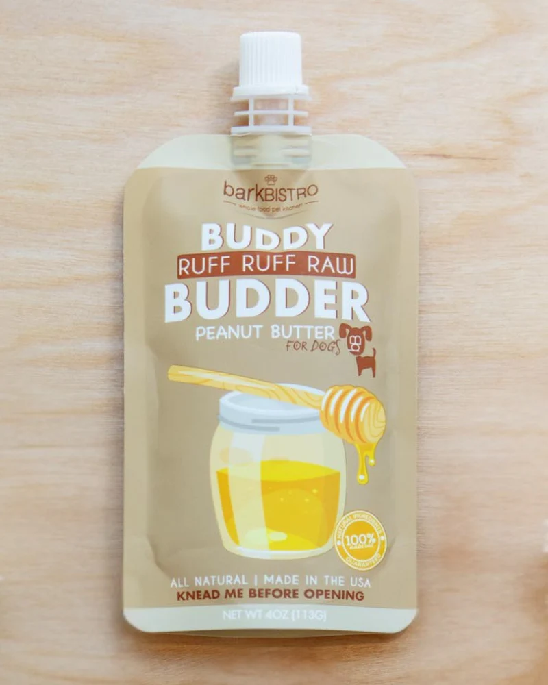 Buddy Budder Peanut Butter Squeeze Pack for Dogs (Made in the USA) - Image 3
