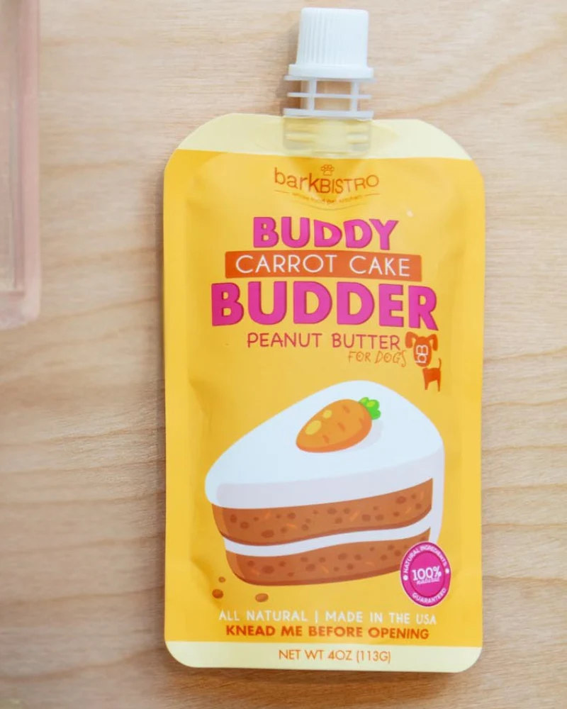 Buddy Budder Peanut Butter Squeeze Pack for Dogs (Made in the USA) - Image 5
