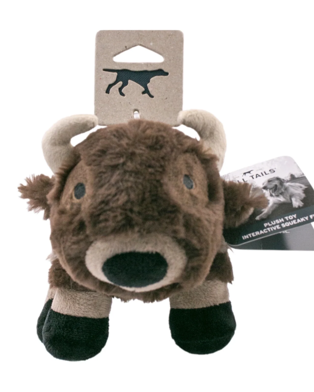 Buffalo Squeaky Plush Dog Toy - Image 5