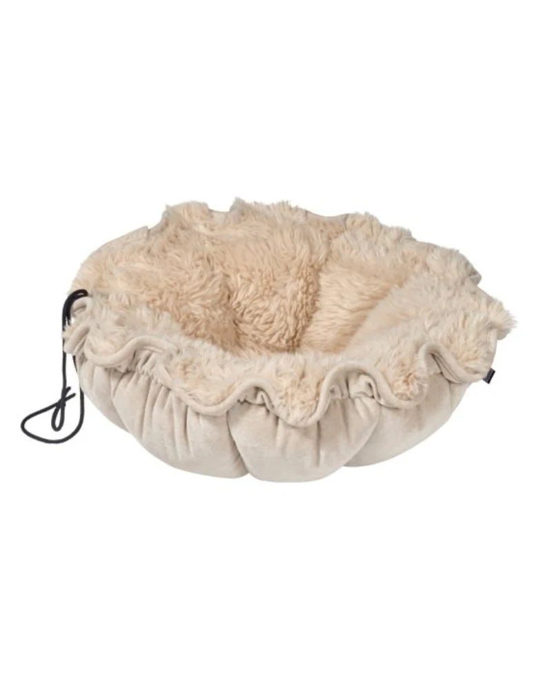 Buttercup Reversible Pet Bed in Fluffernutter (DIRECT-SHIP)