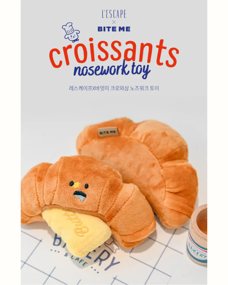 Buttered Croissant Nosework Dog Toy - Image 5