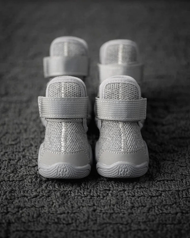 Caesar Dog Sneakers in Grey Wool (FINAL SALE) - Image 4