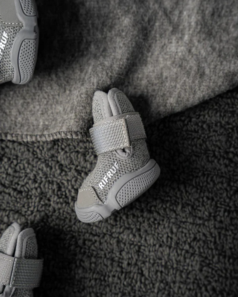 Caesar Dog Sneakers in Grey Wool (FINAL SALE) - Image 5