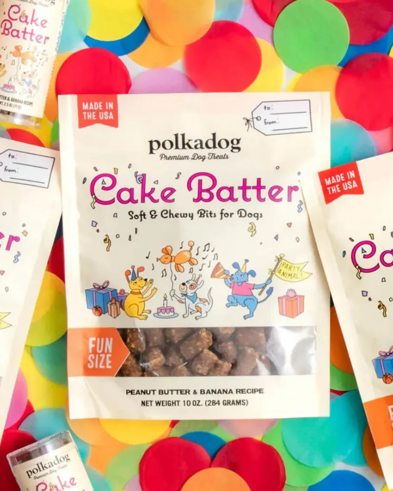 Cake Batter PB & Banana Soft Dog Treats - Image 2